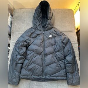 Nike Kids' Hooded Puffer Jacket Size L
